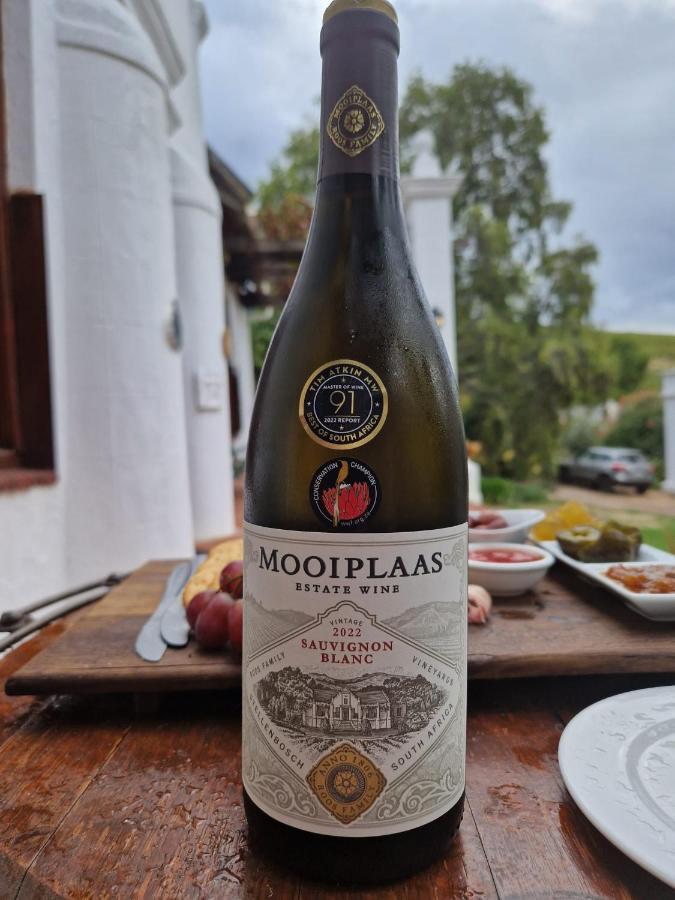 Апартаменти Mooiplaas Wine Estate Стелленбос Екстер'єр фото